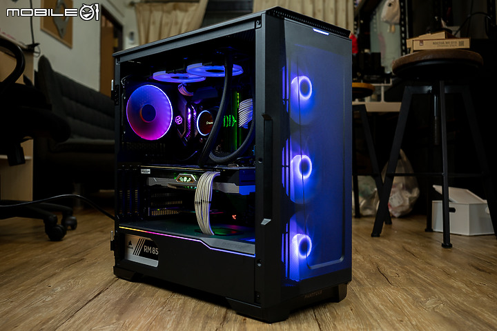 DRGB更吸睛、進氣大增量 Phanteks P500A DRGB