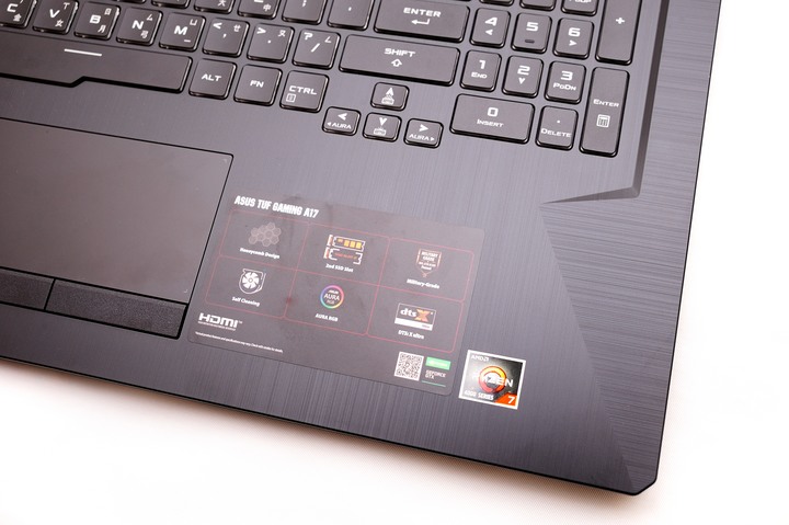 螢幕加大更全能，ASUS TUF Gaming A17 FA706IU 電競筆電開箱測試