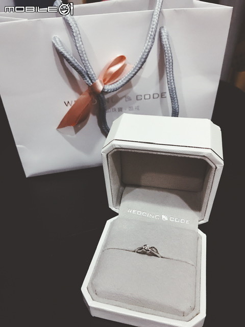 婚戒分享文—WEDDING CODE葳町釦鑽石婚戒