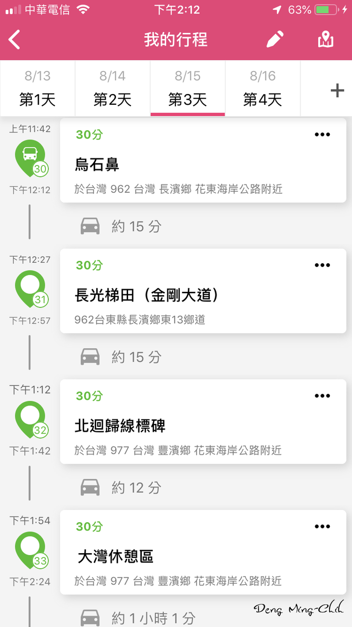 190813~0816 四塔環島遊記