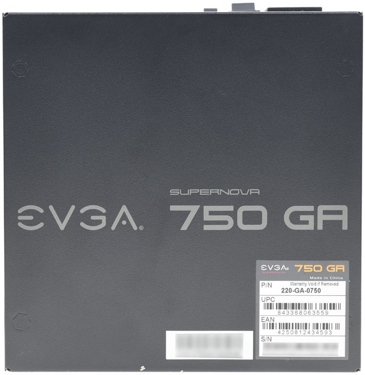 EVGA 750 GA金牌全模組化電源開箱