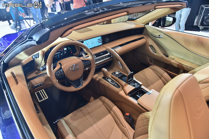 【採訪】Lexus LC Convertible敞篷版國內發表,搭載5.0升V8動力自588萬元起!