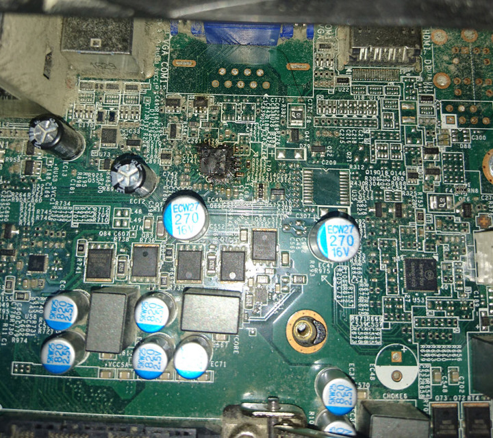 主機板燒毀問題