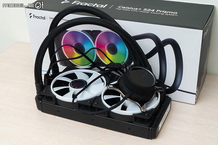 來自北歐寒流的高性能冷卻 Fractal Design Celsius+ S24 Prisma