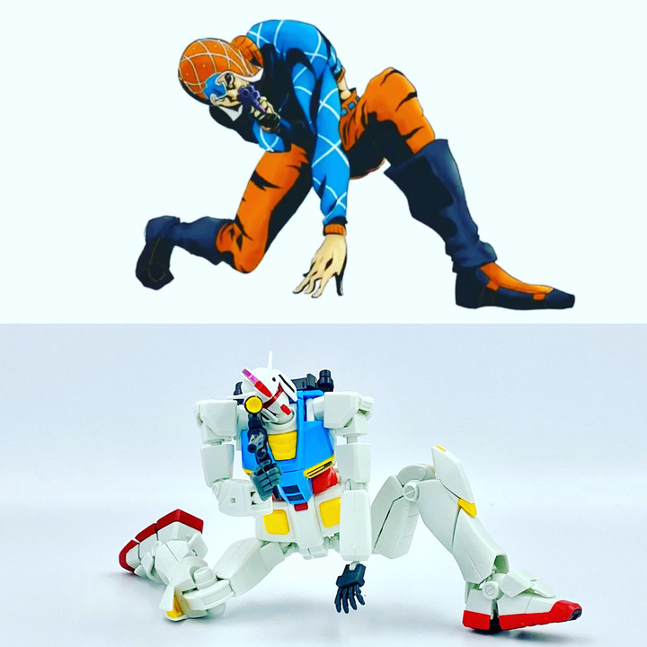 【真正的超越全球鋼彈】萬代 RX-78 G40 超越全球JOJO/瑜珈/娘機/武器/台場鋼彈 姿勢篇