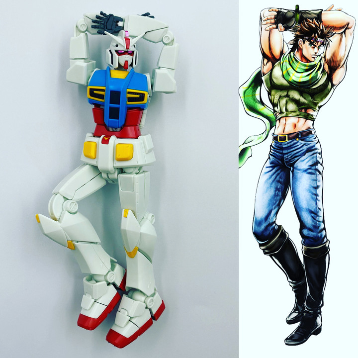 【真正的超越全球鋼彈】萬代 RX-78 G40 超越全球JOJO/瑜珈/娘機/武器/台場鋼彈 姿勢篇