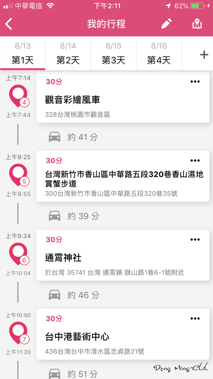190813~0816 四塔環島遊記