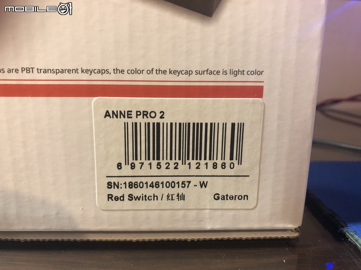 點我看大圖 輕巧的60%無線雙模機械鍵盤開箱- ObinsLab Anne Pro 2