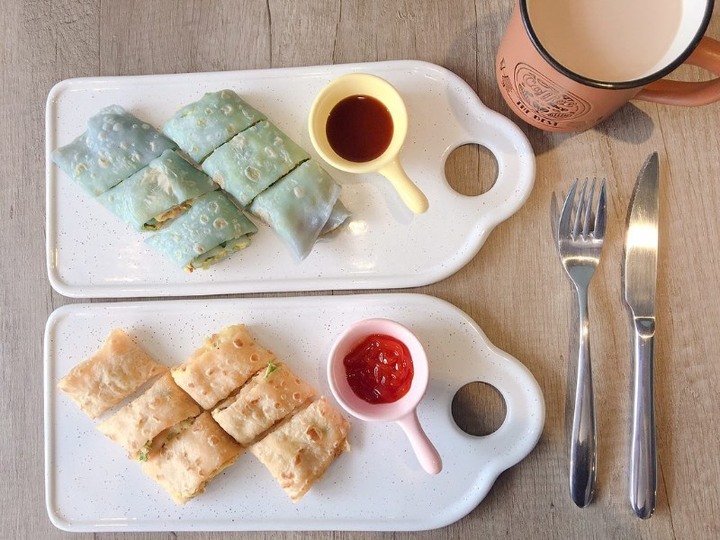 【員林|食記】5間員林高CP值早午餐,五色蛋餅與牽絲乳酪堡 想吃記得先預約