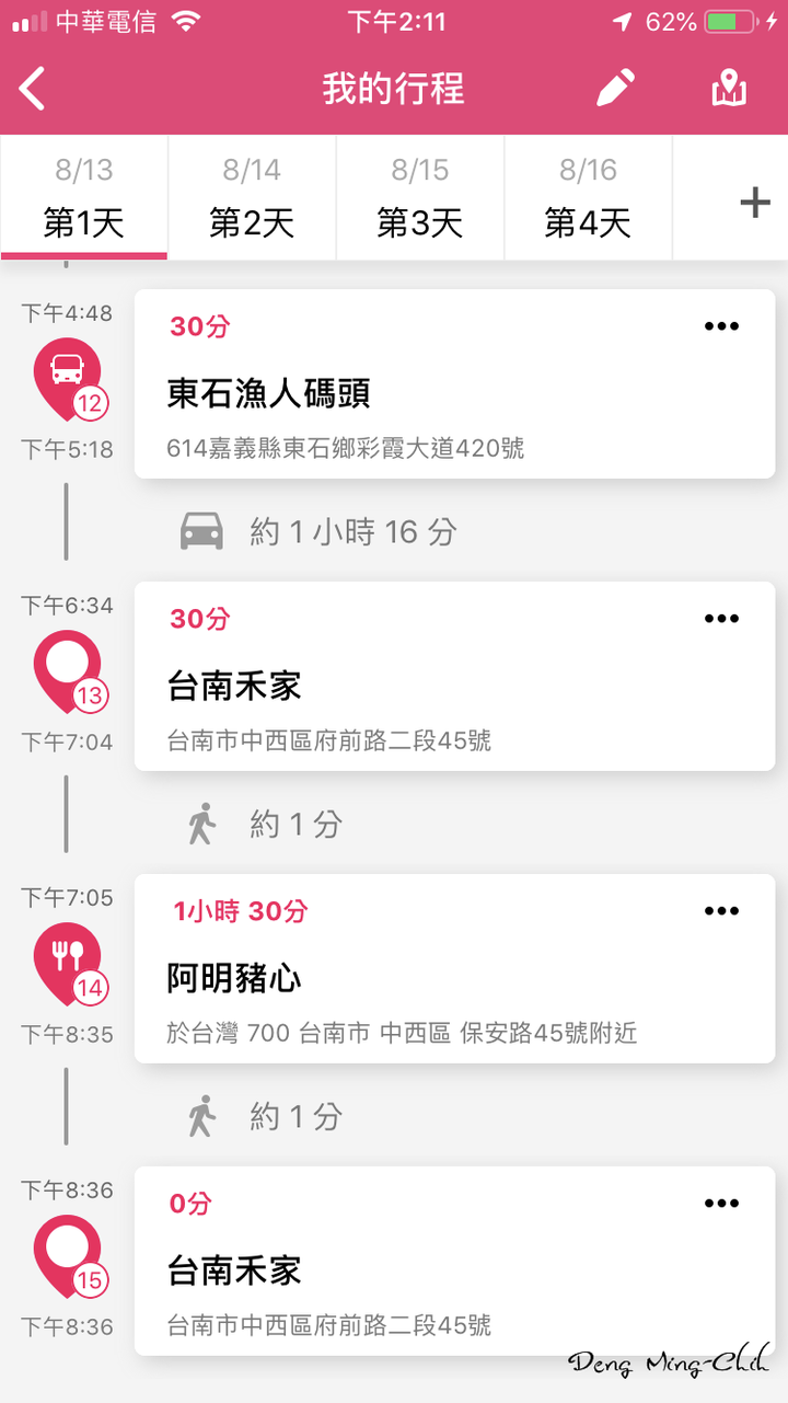 190813~0816 四塔環島遊記