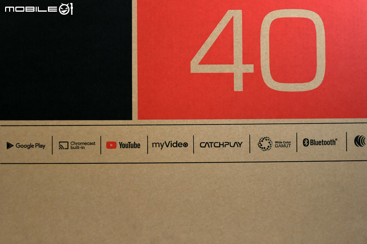 TCL 40吋 GOOGLE TV 40S65A 微感動開箱 – 很美、很好看、很好玩