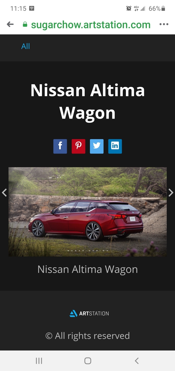 Altima 會不會出wagon？