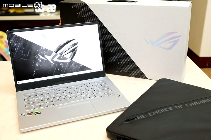 點我看大圖 辦公室疾白新勢力崛起 ROG Zephyrus G14 (AMD 4800HS + GTX1660Ti-MaxQ)