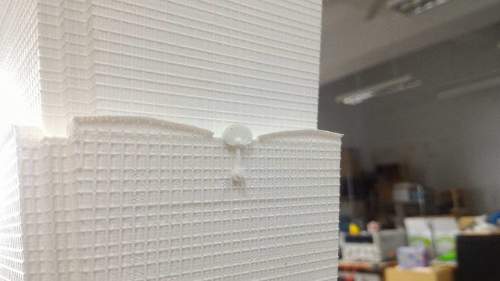 3D列印 1/500 的台北101、東京鐵塔、世貿大樓