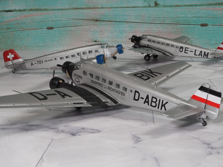 【收藏迷報到】Herpa 1/160 Junkers Ju-52 大集合