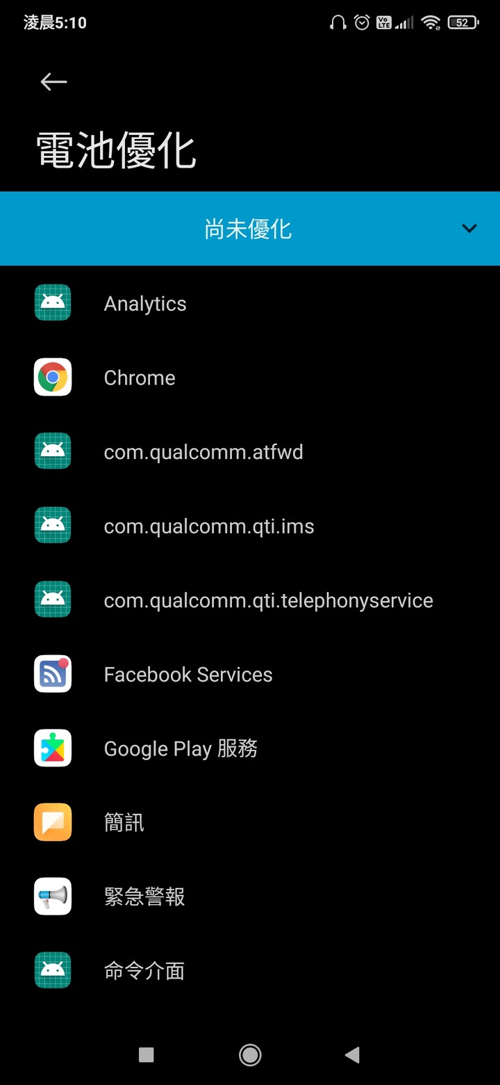 特殊權限，電池優化！