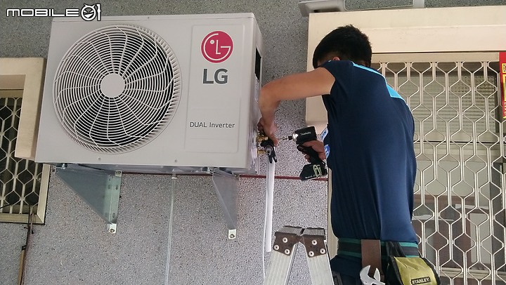 [開箱文] LG DUALCOOL WiFi 雙迴轉變頻冷氣 (購買安裝使用) 心得