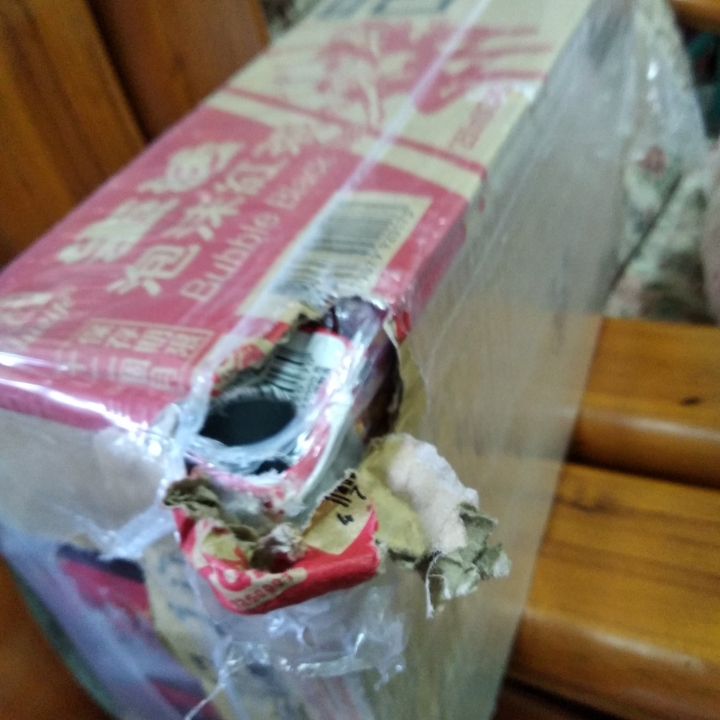 在大潤發 沒仔細看 買到的有問題商品