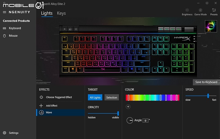 質感提升RGB透光雙色布丁鍵帽 HyperX Alloy Elite 2 機械鍵盤 簡單開箱