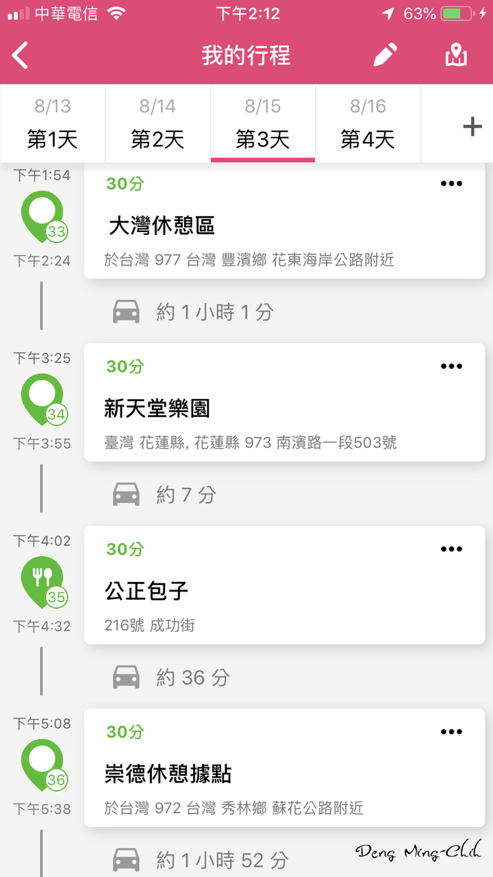 190813~0816 四塔環島遊記