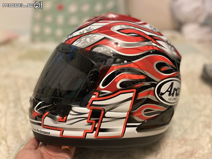 Arai Rx7x芳賀紀行Haga gp 復刻版簡易開箱