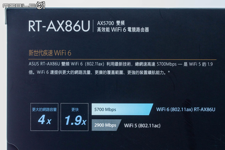 ASUS RT-AX86U WiFi 6 路由器試用 手遊加速、連線優先設計讓遊戲體驗更順暢