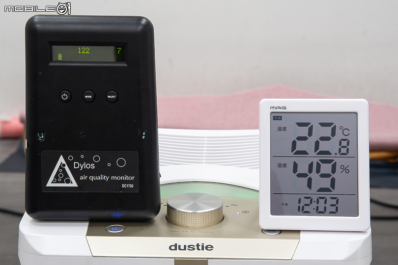 瑞典達氏 dustie DAC700 空氣清淨機實測 來自北歐居家的清新感受