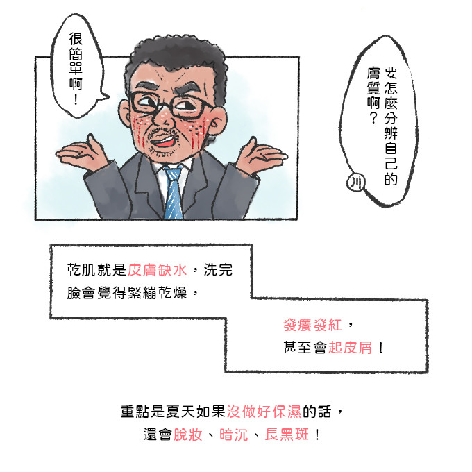 油肌vs乾肌大作戰‼️