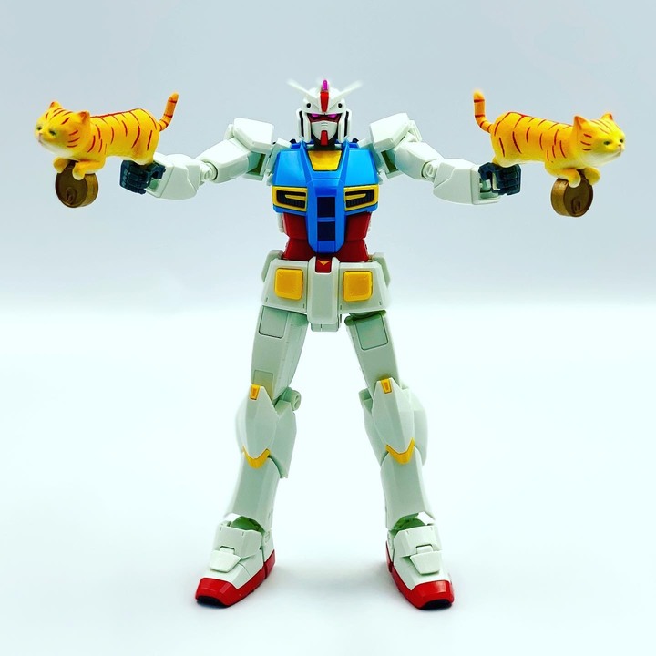 【真正的超越全球鋼彈】萬代 RX-78 G40 超越全球JOJO/瑜珈/娘機/武器/台場鋼彈 姿勢篇