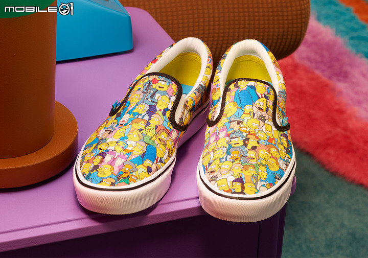 Vans 與《辛普森家庭》聯名鞋款發布 鮮明配色與豐富細節展現