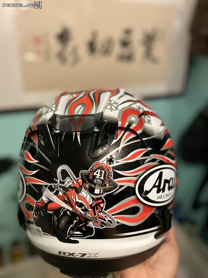Arai Rx7x芳賀紀行Haga gp 復刻版簡易開箱
