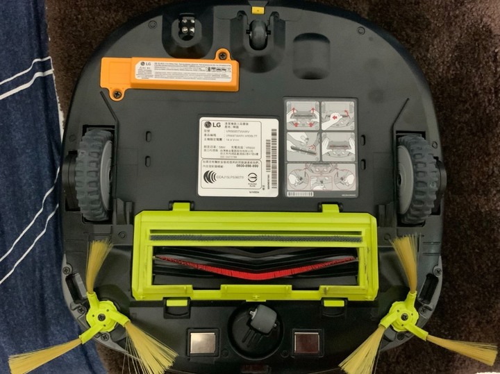 【開箱】VR6685TWARVCordZero™ WiFi濕拖清潔機器人-雙眼