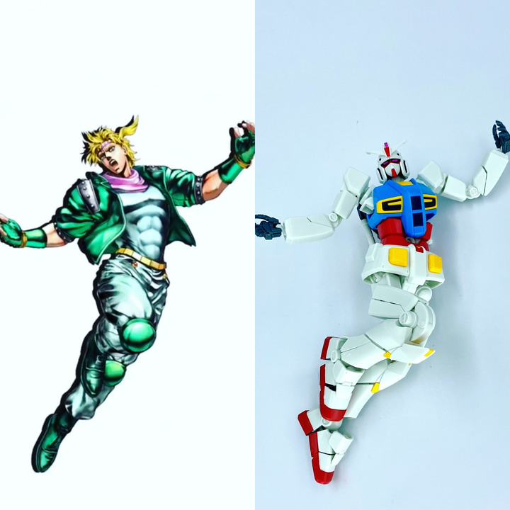 【真正的超越全球鋼彈】萬代 RX-78 G40 超越全球JOJO/瑜珈/娘機/武器/台場鋼彈 姿勢篇