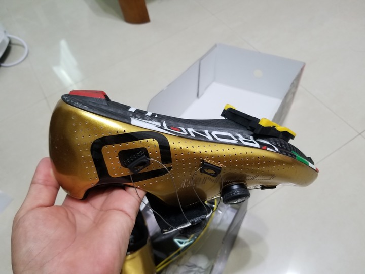 [分享] Crono CR1 碳纖，金色色系