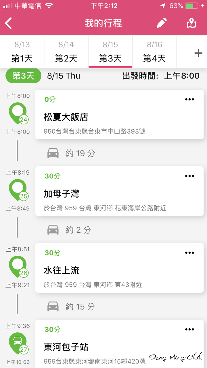 190813~0816 四塔環島遊記