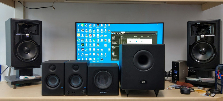 presonus eris 3.5與拓品topping E30 簡易開箱