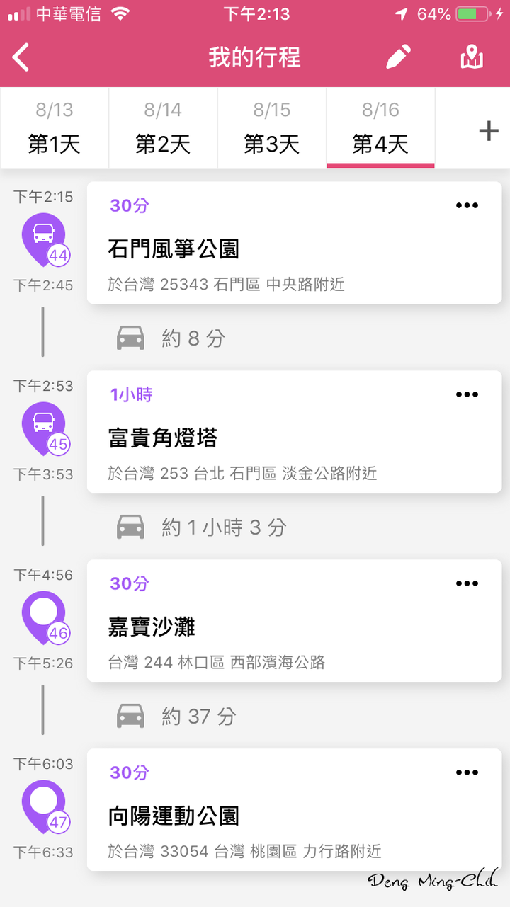 190813~0816 四塔環島遊記