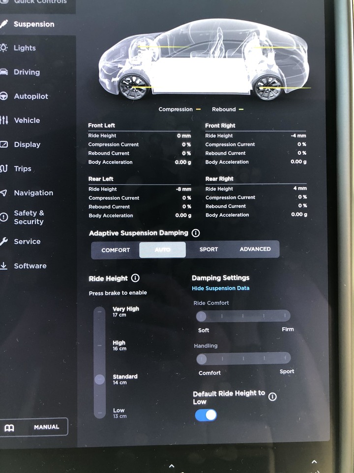 《TESLA週報》20W34-主動懸吊介面更新/HW4最快明年底量產/M3導入熱泵?