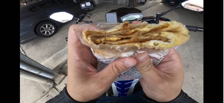 桃園 大園 古早味報紙蛋餅