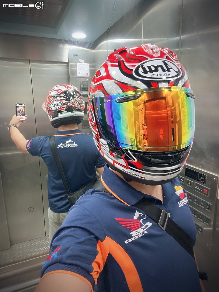 Arai Rx7x芳賀紀行Haga gp 復刻版簡易開箱