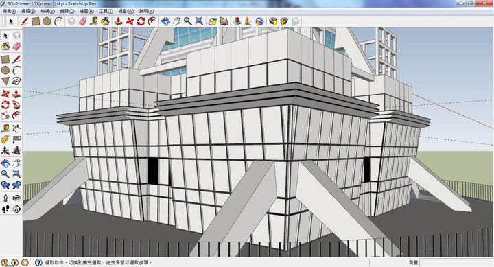 3D列印 1/500 的台北101、東京鐵塔、世貿大樓