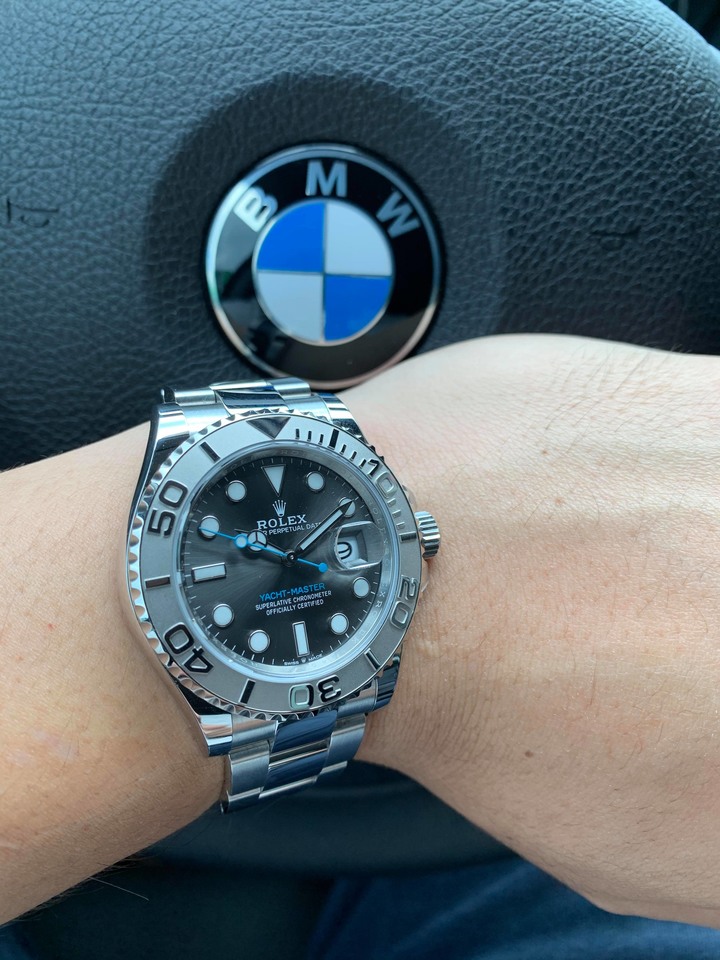 34歲的生日，把灰遊艇開回家了｜Rolex Yacht-Master 126622 40mm 開箱文