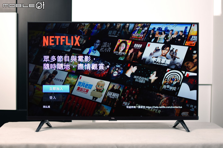 TCL 40吋 GOOGLE TV 40S65A 微感動開箱 – 很美、很好看、很好玩