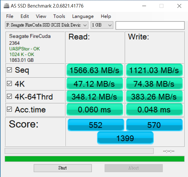 Seagate FireCuda Gaming SSD 實測｜比擬內建 SSD 的超高傳輸速度