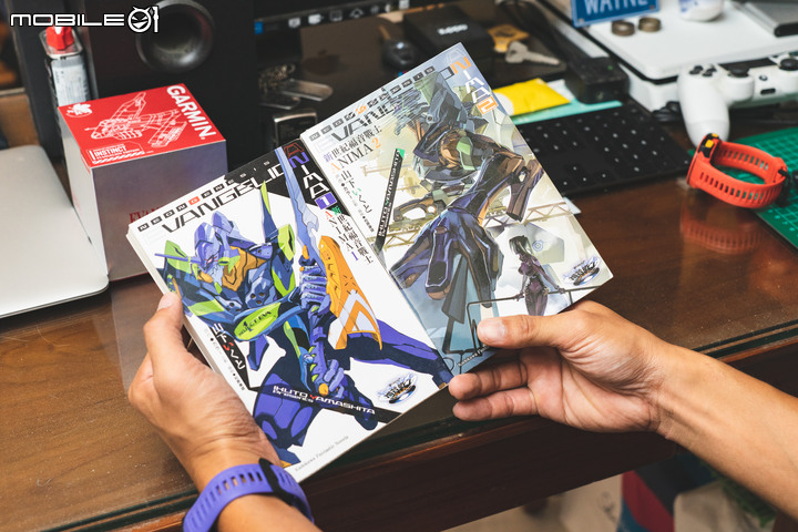 Garmin Instinct X EVA 聯名錶款開箱襲來!機體配色與帥氣的收藏盒都是亮點!