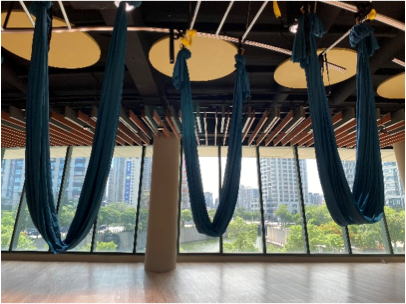 新莊Waypoint FITNESS 空中瑜珈體驗分享