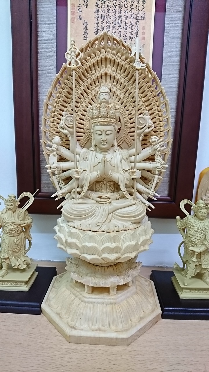 千手千眼觀音(台灣傳統手藝)