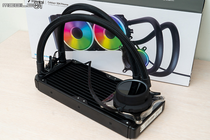 來自北歐寒流的高性能冷卻 Fractal Design Celsius+ S24 Prisma