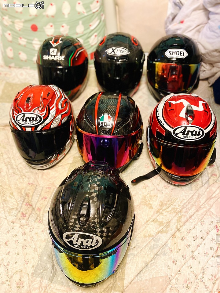Arai Rx7x芳賀紀行Haga gp 復刻版簡易開箱