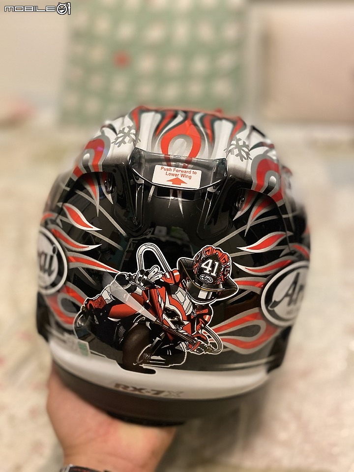 Arai Rx7x芳賀紀行Haga gp 復刻版簡易開箱
